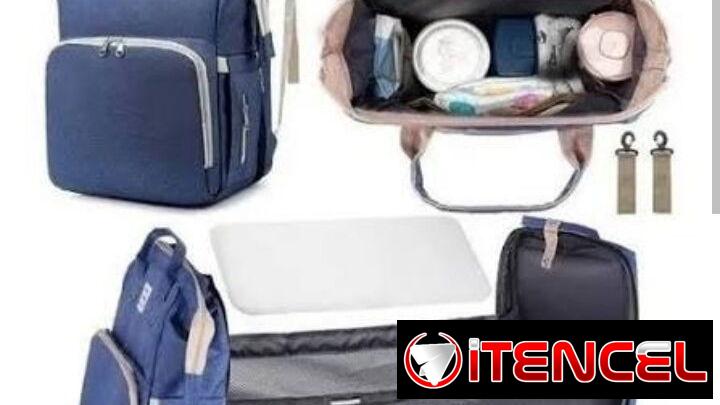 Mochilas pañaleras con cambiador 😍