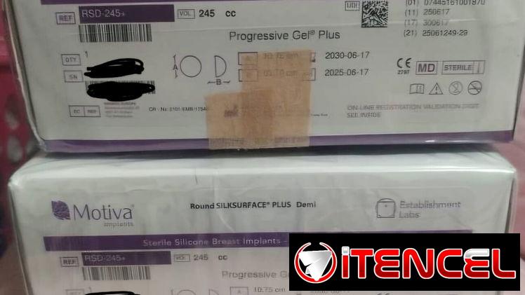 Implantes de senos disponibles
