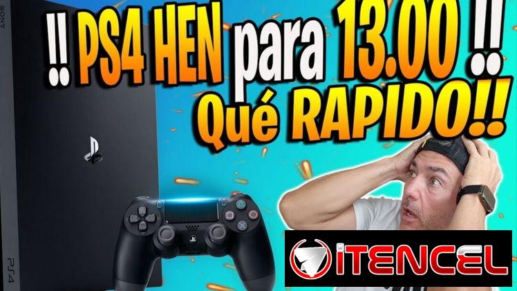 Piratería hasta la versión 13.00 de PlayStation 4 ‼️‼️
