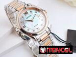 CITIZEN ECODRIVE AREZZO (EM0876-51D) DE MUJER CON CRISTAL ZAFIRO , 32MM EN ACERO INOXIDABLE , NUEVO A ESTRENAR 58049738