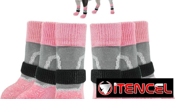 Calcetines para perros para evitar lamer las patas