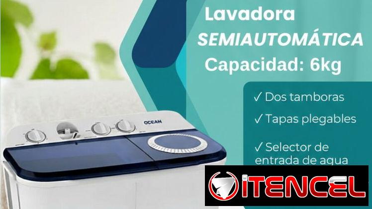 Lavadora Semiautomática OCEAN 6kg