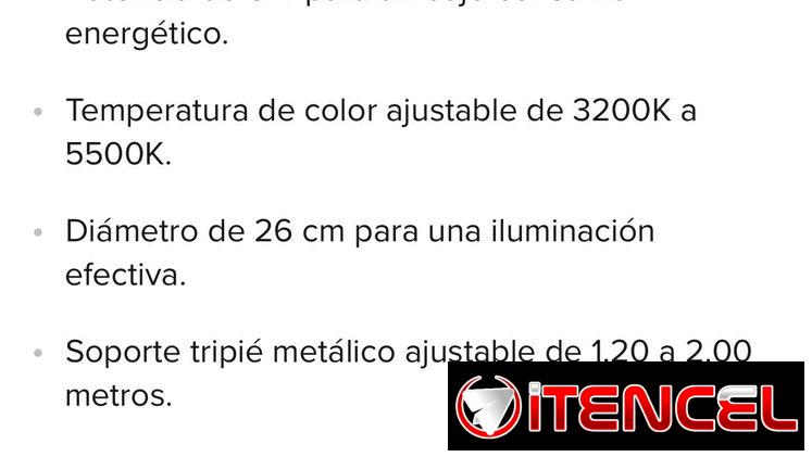 Aro de luz de 30cm