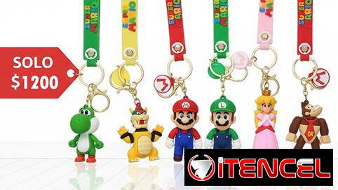 Llaveros Temáticos – Football, Marvel, Mario, Stitch ✨ Aceptamos pago por transferencia💳