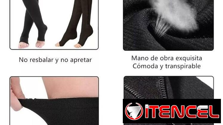 Medias de Compresión (Beige y negras)