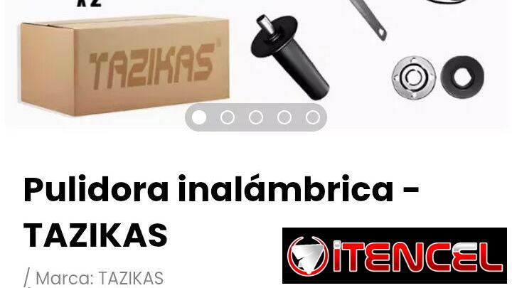 Pulidora inalámbrica – TAZIKAS. Marca: TAZIKAS