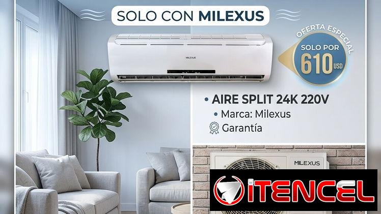24,000 BTU / SPLIT 2 TONELADAS