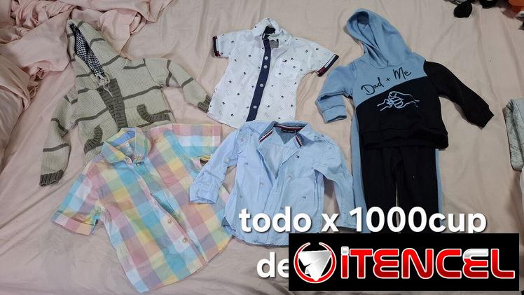 Todo x 6mil. Ropa y zapatos de niños 1 a 3años