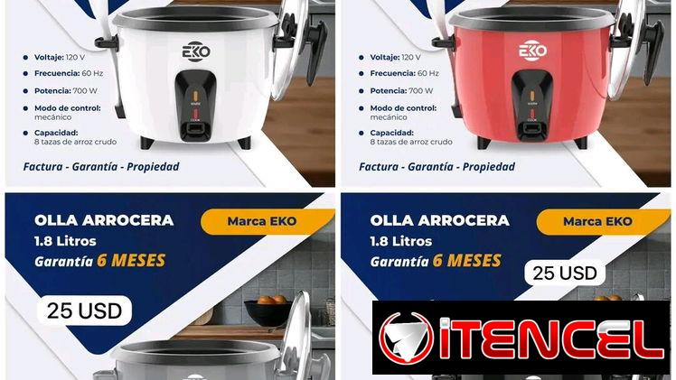 Equipos electrodomésticos variados