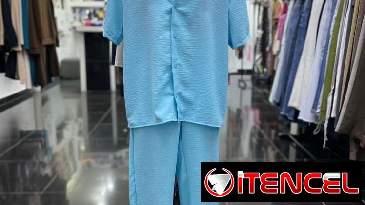 Conjunto de hombre camisa y pantalón de hilo. Variedad de colores