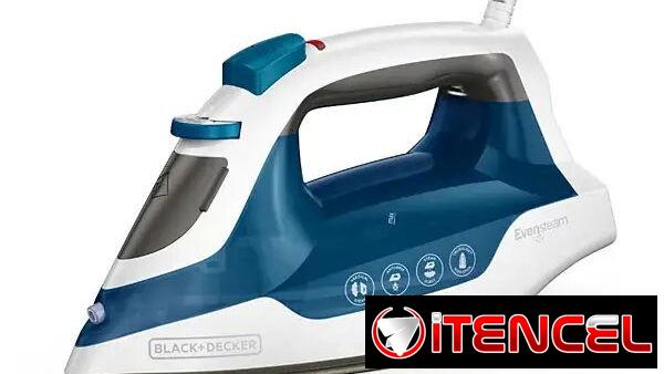 Plancha Eléctrica de Vapor Black + Decker 1200 W