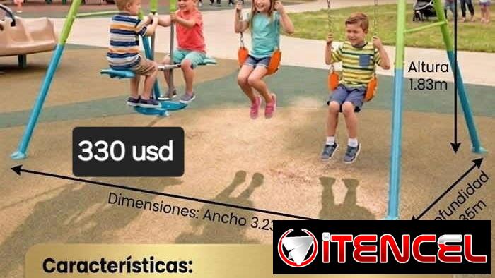 Corrales, columpio,maquillaje niñas