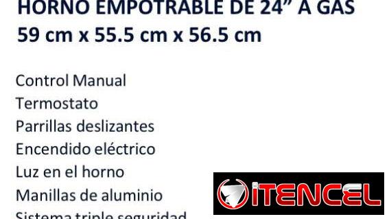 Horno empotrable Milexus