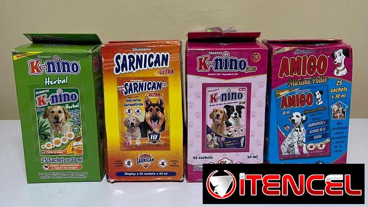 Shampoo para perros.
