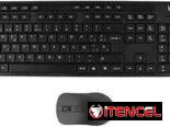 Mouse teclado inalámbrico+ Mousepad RGB NEW con garantia