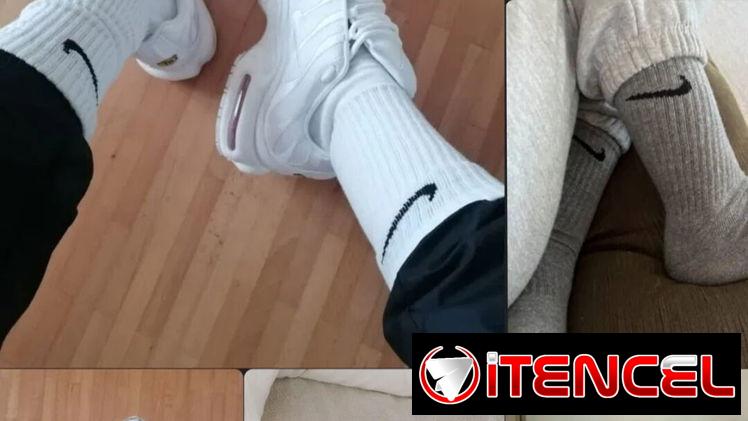 Medias Originales Nike blancas, negras y gris gordas originales duraderas unisex sirven tanto para hombre como para muje