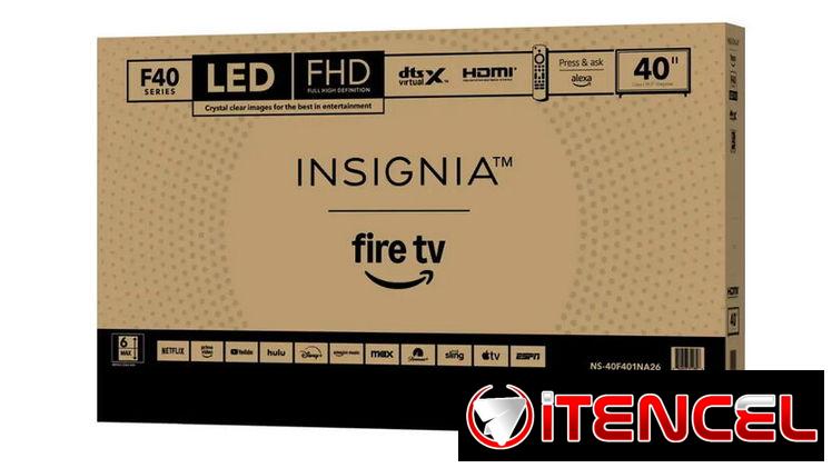 Smart TV Insignia 40 pulgadas Full HD F40 Series (Modelo 2025) Fire TV integrado precio $260 Transporte Incluido