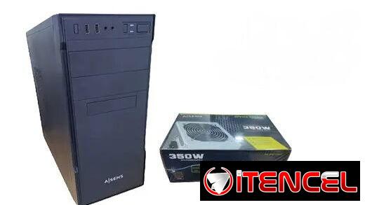Chasis Aisens + Fuente Aisens  Kit Chasis Fuente Para Computadoras Sellado Caja 58483450