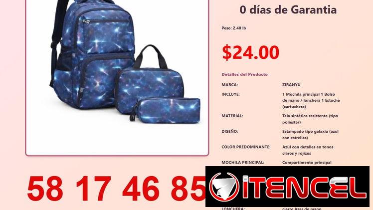 JUEGO DE MOCHILA CON LONCHERA Y CARTUCHERA
