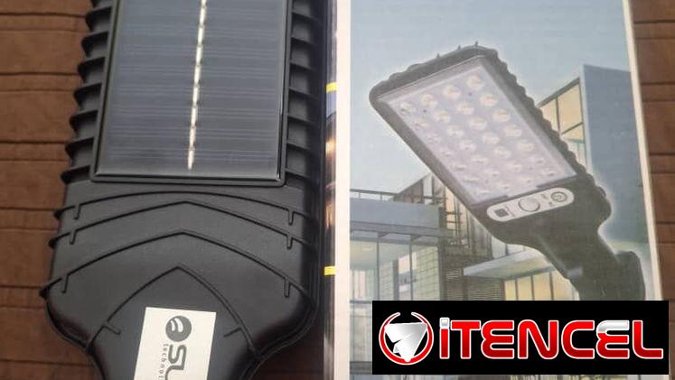 🔆Lámpara Solar de Pared Exterior con Sensor de Movimiento. 50W