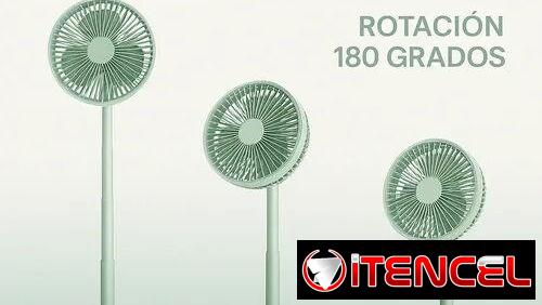 Ventilador recargable
