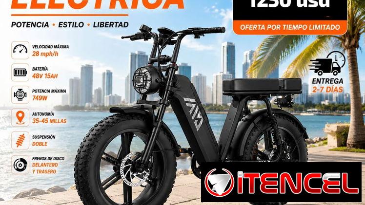 Bicimoto eléctrica 1250usd transporte incluido