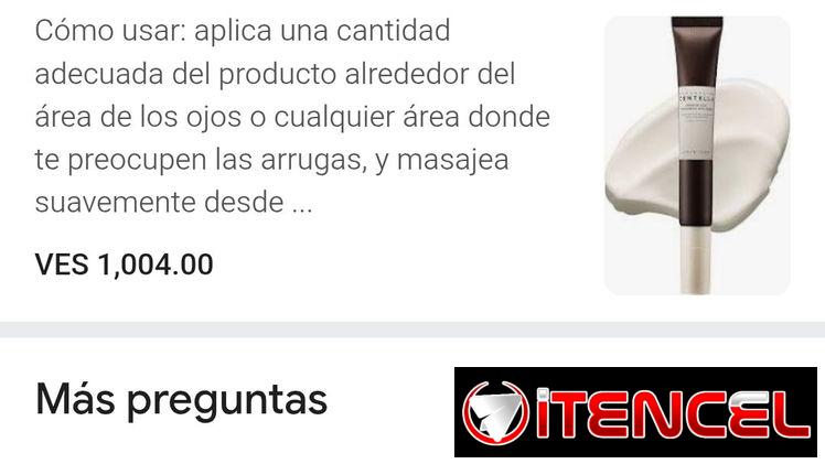 Contorno de ojos Centella de madagascar Skin 1004