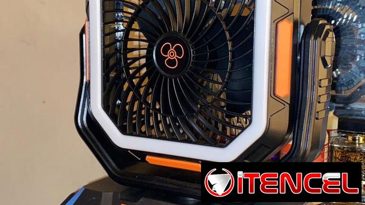 Ventilador Recargable f22 40,000 mAh – Autonomía Extremada. Precio: 70 USD. ✅Duración de la batería Hasta 128 horas en v