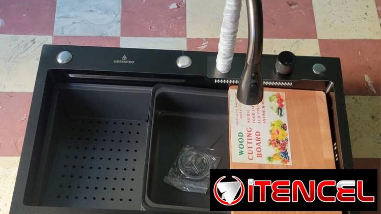 fregadero semi inteligente