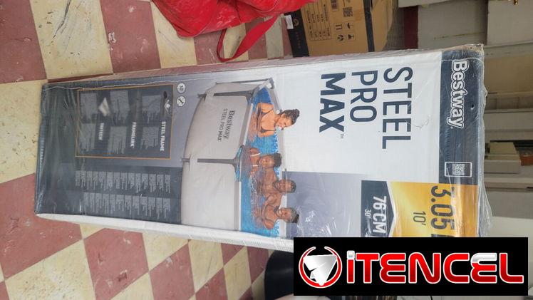 Piscina + caja de cerveza
