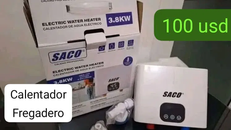 Calentador eléctrico para fregadero