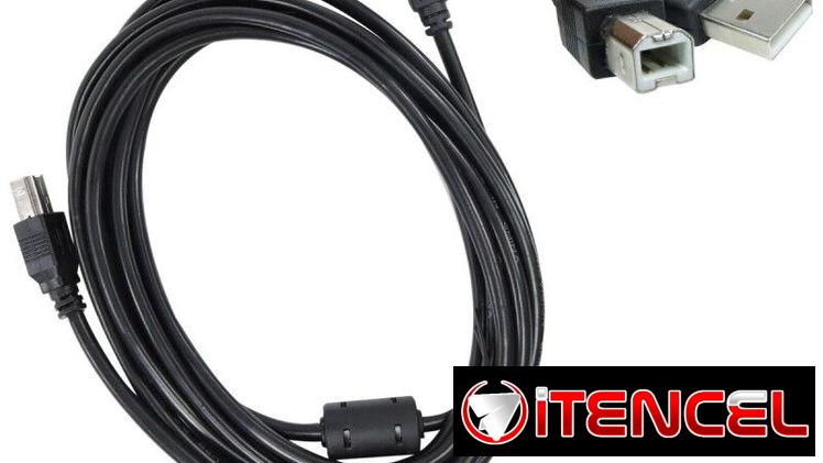 CABLE DE IMPRESORA DE CALIDAD 1.5 METROS , NUEVO – SELLADO – 5.887.23.60
