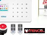 SISTEMA COMPLETO DE ALARMA CON 3 SENSORES DE MOV Y 3 DE PUERTA BOCINA Y TODO DE BATERIA AL MEJOR PRECIO!!!