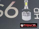 Bombillo H4 LED de 3 caras!!