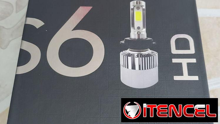 Bombillo H4 LED de 3 caras!!