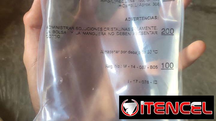 Clorosodio (cloruro de sodio)500ml FV:02/28 500$
