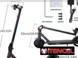 🪲🖥️Scooter eléctrico plegable Etekhop (litio, 36V y 10.5Ah, 48Km) Nuevo – 💲400 USD🪛