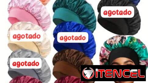 Turbantes gorros de satén diademas scrunchies hebillas felpitas
