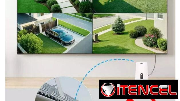 Sistema de cámaras de Seguridad CCTV Hiseeu 4 -cámaras con panel solar-Nuevo