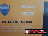 Barra de sonido 2.1. ELEMENT. Barra de Sonido: ⭐ 30W x 2 Largo 80cm. -Subwoofer Inalámbrico ⭐60W Largo.