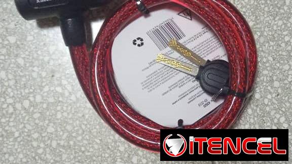 Candados para Motos (con alarma para disco, anticizalla)