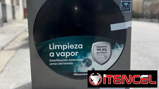 Lavadora Secadora al vapor 15KG HISENSE carga frontal Precio $680 USD Transporte Incluido
