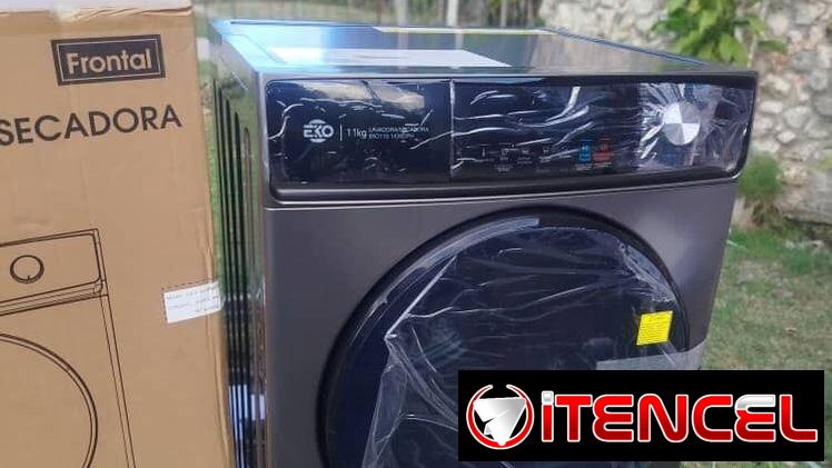 Lavadora Secadora a vapor Eko 11 kgs Agua fría y Caliente