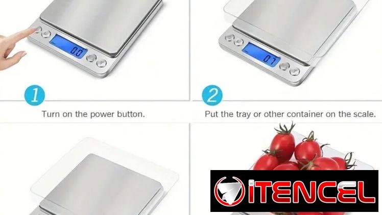 Pesas digitales profesionales para joyería, cocina, repostería  etc hasta 2000gramos incluye las pilas