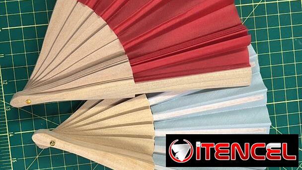 Abanicos en venta colores rojo y blanco