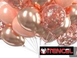 Globos y velas para cumpleaños y celebraciones