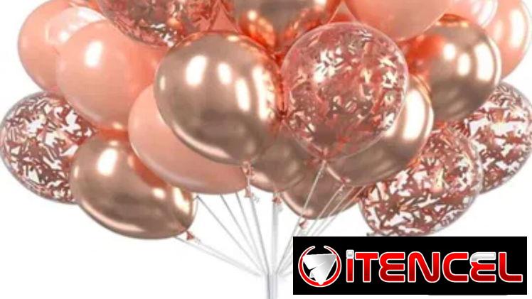 Globos y velas para cumpleaños y celebraciones
