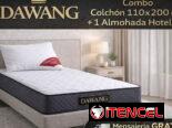 COMBO Colchón DAWANG y Almohadas hoteleras