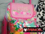 Mochila tipo carrito de niña