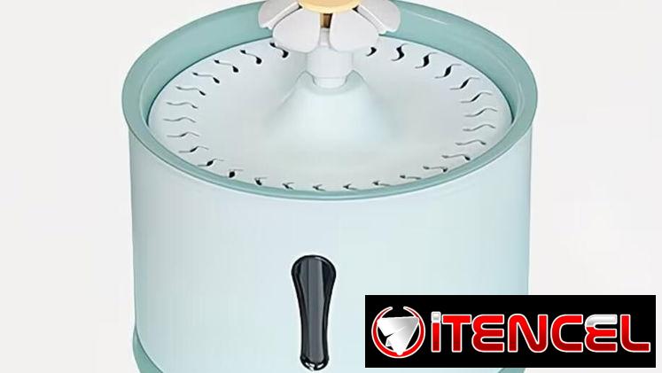 Fuente de Agua Inteligente para Gatos Alimentación USB